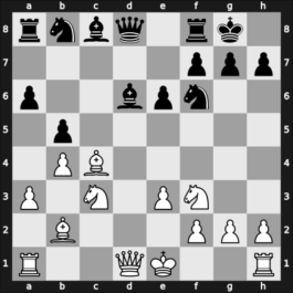 1908 Prague – Round 3 – Duz-Khotimirsky, Fedor Ivanovich – 0-1 – Vidmar Kunst, Enej – G31