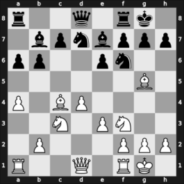 1908 Prague – Round 3 – Spielmann, Rudolf – 1-0 – Janowski, Dawid – G32