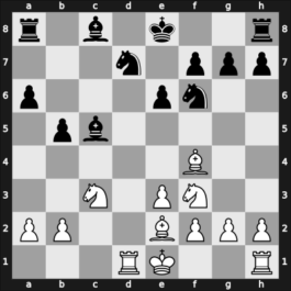 1908 Prague – Round 4 – Rubinstein, Akiba – 1/2-1/2 – Důras, Oldřich – G41