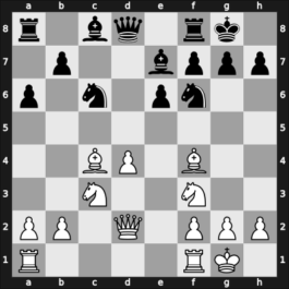 1908 Prague – Round 6 – Vidmar, Milan Sr – 1/2-1/2 – Schlechter, Carl – G55