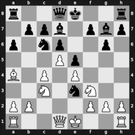 1908 Prague – Round 6 – Důras, Oldřich – 1/2-1/2 – Spielmann, Rudolf – G60