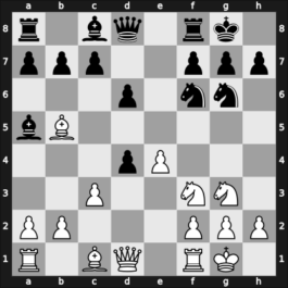 1908 Prague – Round 7 – Kvicala, Jan – 1/2-1/2 – Schlechter, Carl – G69