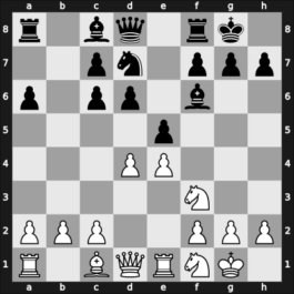 1908 Prague – Round 11 – Spielmann, Rudolf – 0-1 – Marshall, Frank – G95