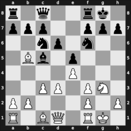 1908 Prague – Round 16 – Schlechter, Carl – 0-1 – Marshall, Frank – G129