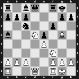 1908 Prague – Round 17 – Kvicala, Adam – 1/2-1/2 – Von Bardeleben, Curt – G135