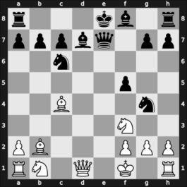1908 Prague – Round 19 – Von Bardeleben, Curt – 0-1 – Alapin, Simon – G147