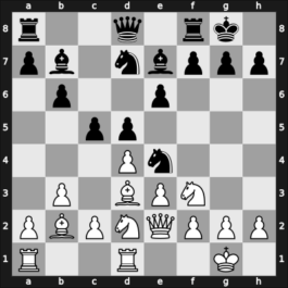 1908 Vienna – Round 1 – Rubinstein, Akiba – 1-0 – Von Bardeleben, Curt – G7