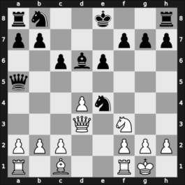 1908 Vienna – Round 1 – Důras, Oldřich – 1/2-1/2 – Mieses, Jacques – G10