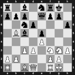 1908 Vienna – Round 1 – Maroczy, Geza – 1-0 – Swiderski, Radoslaw – G22
