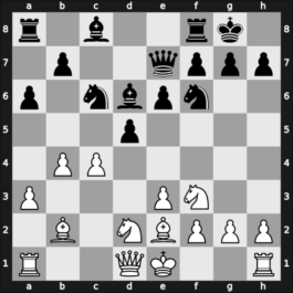1908 Vienna – Round 3 – Berger, Jacob – 1/2-1/2 – Spielmann, Rudolf – G31