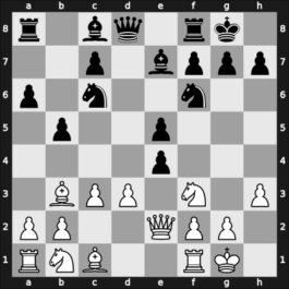 1908 Vienna – Round 3 – Maroczy, Geza – 1-0 – Salwe, George – G37