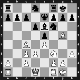 1908 Vienna – Round 3 – Marshall Viele, Fabrizio Aaron – 1-0 – Reti, Richard – G38