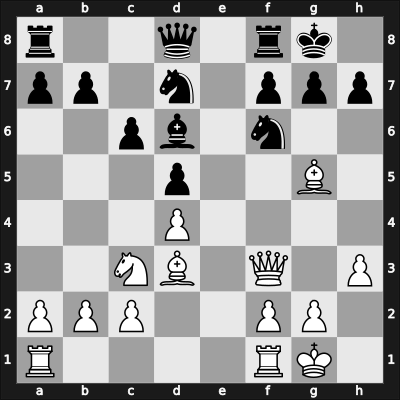 1908 Vienna – Round 3 – Teichmann, Richard – 1/2-1/2 – Swiderski, Radoslaw – G39