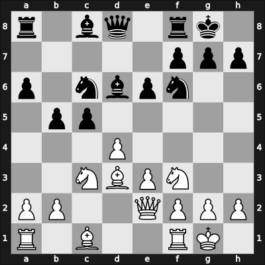1908 Vienna – Round 5 – Schlechter, Carl – 1/2-1/2 – Spielmann, Rudolf – G50
