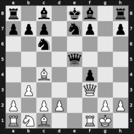 1908 Vienna – Round 7 – Tartakower, Savielly – 1/2-1/2 – Leonhardt, Paul – G71