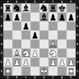 1908 Vienna – Round 9 – Mieses, Jacques – 1-0 – Reti, Richard – G90