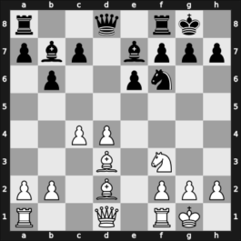 1908 Vienna – Round 9 – Maroczy, Geza – 1/2-1/2 – Cohn, Erich – G94