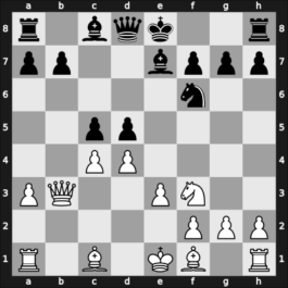 1908 Vienna – Round 12 – Johner, Paul – 0-1 – Mieses, Julio Cesar – G117