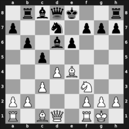 1908 Vienna – Round 14 – Cohn, Erich – 1-0 – Mieses, Julio Cesar – G138