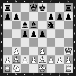 1909 BCF Ch 6th – Round 10 – Blackburne, Joseph – 1-0 – Jacobs, Herbert Levi – G43