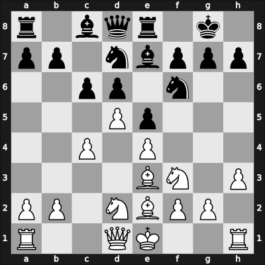 1909 It (Men) St Petersburg RUS – Round 1 – Berndtsson, Karl – 1-0 – Reti, Richard – G11