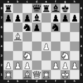 1909 It (Men) St Petersburg RUS – Round 1 – Teichmann, Richard – 1/2-1/2 – Vidmar Milan – G14