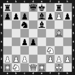 1909 It (Men) St Petersburg RUS – Round 1 – Marchand, Max – 0-1 – Teichmann, Richard – G17