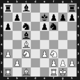 1909 It (Men) St Petersburg RUS – Round 4 – Te Kolste, Jan Willem – 0-1 – Rubinstein, Akiba – G21