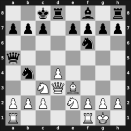 1909 It (Men) St Petersburg RUS – Round 5 – Rubinstein, Akiba – 0-1 – Marchand, Max – G23