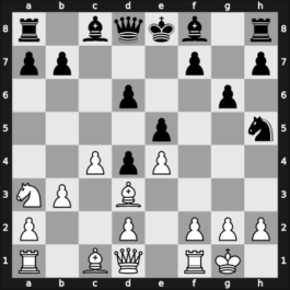 1909 It (Men) St Petersburg RUS – Round 11 – Tartakower, Savielly – 0-1 – Marchand, Max – G33