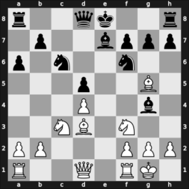 1909 It (Men) St Petersburg RUS – Round 15 – Te Kolste, Jan Willem – 0-1 – Marchand, Max – G49
