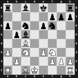 1909 St Petersburg – Round 1 – Teichmann, Richard – 1/2-1/2 – Tartakower, Savielly – G4