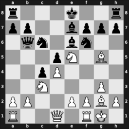1909 St Petersburg – Round 1 – Rubinstein, Akiba – 0-1 – Duz-Khotimirsky, Fedor Ivanovich – G18