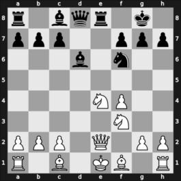 1909 St Petersburg – Round 1 – Perlis, Julius – 1/2-1/2 – Cohn, Erich – G43