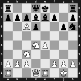 1909 St Petersburg – Round 1 – Speijer, Abraham – 1-0 – Perlis, Julius – G68