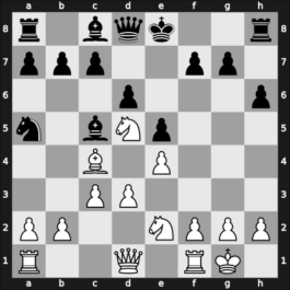 1909 St Petersburg – Round 12 – Alekhine, Alexander – 1-0 – Nikolaev Victor – G96