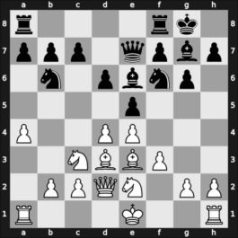 1909 St Petersburg – Round 14 – Duz-Khotimirsky, Fedor Ivanovich – 1-0 – Znosko-Borovsky, Eugene – G101