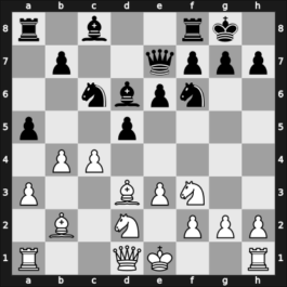 1909 St Petersburg – Round 18 – Duz-Khotimirsky, Fedor Ivanovich – 0-1 – Perlis, Julius – G111