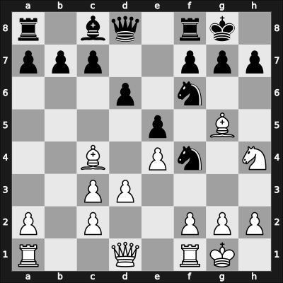 1909 World Championship 9th – Round 4 – Forgacs, Leo – 0-1 – Lasker, Emanuel – G4