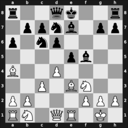 1909 World Championship 9th – Round 9 – Lasker, Emanuel – 1-0 – Forgacs, Leo – G9