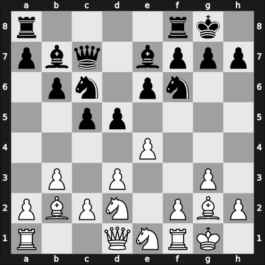 1910 Berlijn m – Round 4 – Mieses, Jacques – 1/2-1/2 – Teichmann, Richard – G3