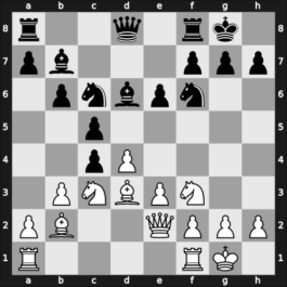 1910 DSB-17.Kongress – Round 6 – Tarrasch, Siegbert – 0-1 – Nimzowitsch, Aron – G36