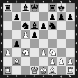 1910 It (Men) Hamburg GER – Round 11 – Duz-Khotimirsky, Fedor Ivanovich – 0-1 – Schlechter, Carl – G7
