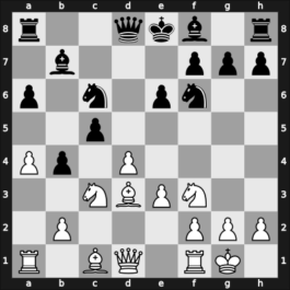 1910 World Championship 11th – Round 6 – Forgacs, Leo – 1/2-1/2 – Lasker, Emanuel – G6