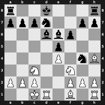 1910 World Championship 11th – Round 10 – Forgacs, Leo – 0-1 – Lasker, Emanuel – G10