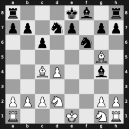 1911 BCF Ch 8th – Round 3 – Palmer, Wilfred Charles – 1-0 – Blackburne, Joseph – G4