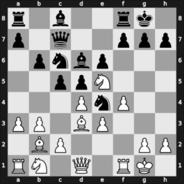 1911 BCF Ch 8th – Round 5 – Michell, Reginald – 0-1 – Yates, Fred Dewhirst – G7