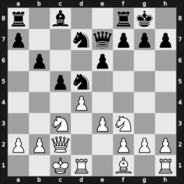 1911 Budapest – Round 3 – Chalupetzky, Ferenc – 1/2-1/2 – Sterk, Karoly – G4