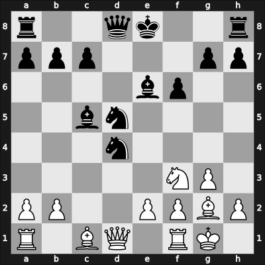 1911 Carlsbad – Round 1 – Alekhine, Alexander – 1-0 – Duz-Khotimirsky, Fedor Ivanovich – G1
