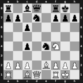 1911 Carlsbad – Round 1 – Alapin, Simon – 1/2-1/2 – Rabinovich, Abraham – G14